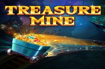 treasure mine slot logo 