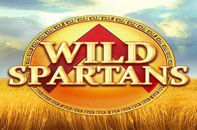 wild spartans slot logo