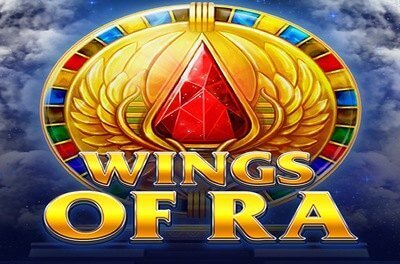 wings of ra slot logo