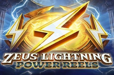 zeus lightning power reels slot logo