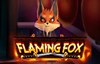 flaming fox slot logo