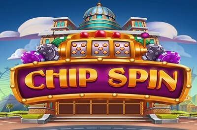 chip spin slot logo