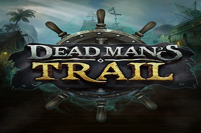 dead mans trail slot logo