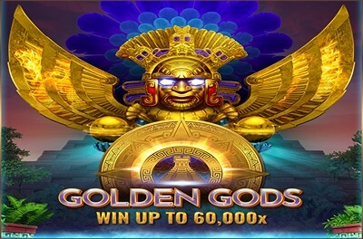 golden gods slot logo