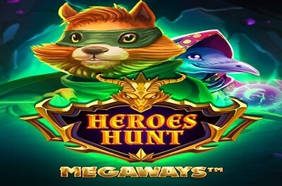 heroes hunt slot logo