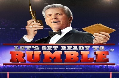 lets get ready to rumble slot logo