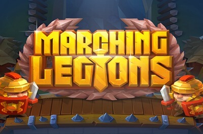 marching legions slot logo