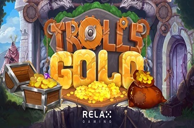 trolls gold slot logo