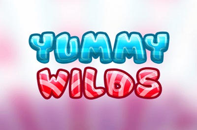 yummy wilds slot logo