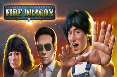 fire dragon slot logo