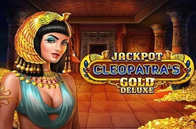 jackpot cleopatras gold deluxe slot logo