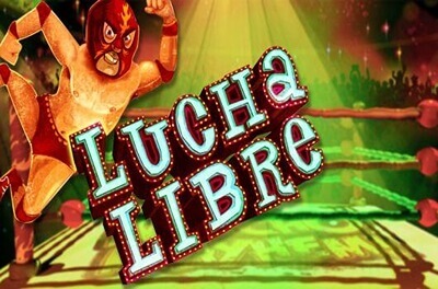 lucha libre slot logo