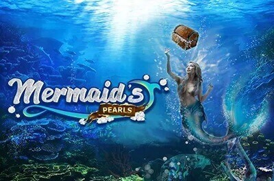 mermaids pearls slot logo