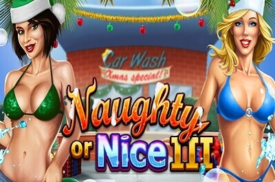 naughty or nice 3 slot logo