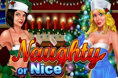 naughty or nice slot logo