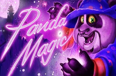 panda magic slot logo