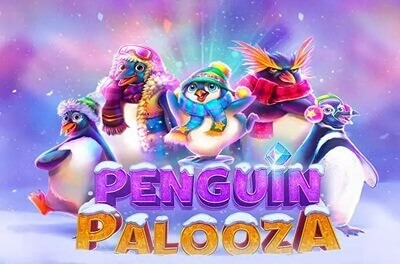 penguin palooza slot logo