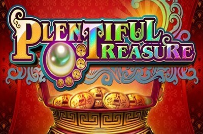 plentiful treasure slot logo