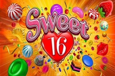 sweet 16 slot logo