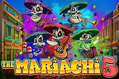 the mariachi 5 slot logo