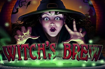 witchs brew slot logo