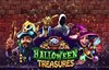 halloween treasures slot logo