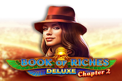 book of riches deluxe chapter 2 slot logo