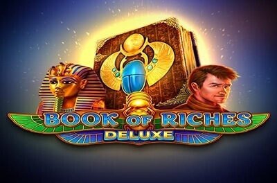 book of riches deluxe slot logo