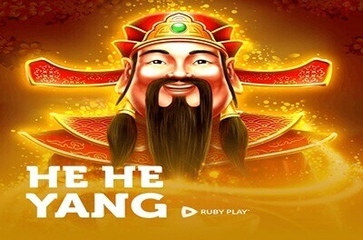 he he yang slot logo