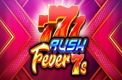 rush fever 7s slot logo