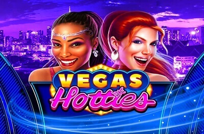 vegas hotties slot logo