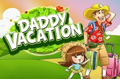 daddy vacation slot logo