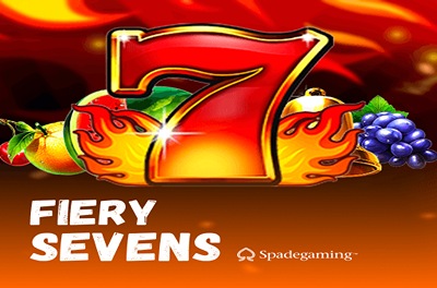 fiery sevens slot logo