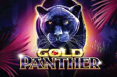 gold panther slot logo