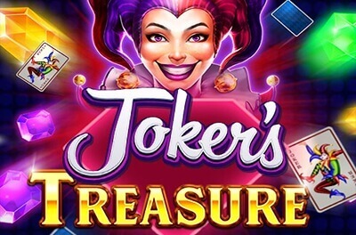 jokers treasure slot logo