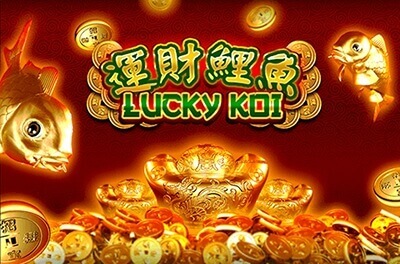 lucky koi slot logo