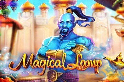 magical lamp slot logo