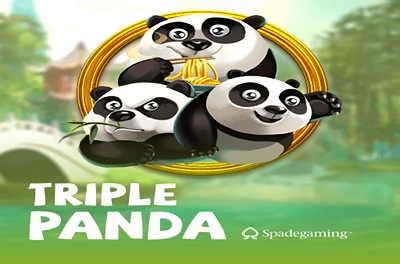 triple panda slot logo