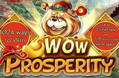 wow prosperity slot logo