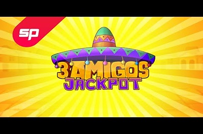 3 amigos slot logo