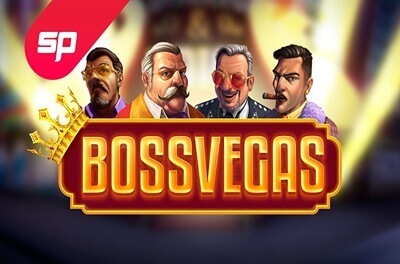 boss vegas slot logo