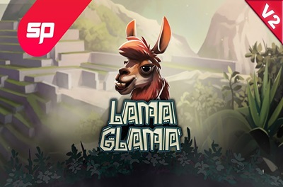 lama glama slot logo