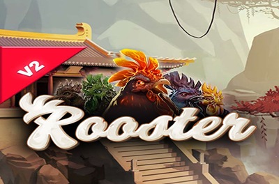 rooster slot logo