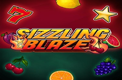 sizzling blaze slot logo