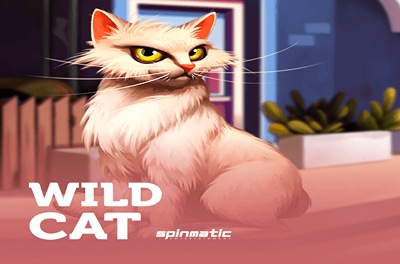 wild cat slot logo