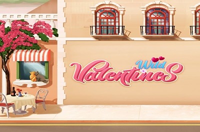 wild valentines slot logo