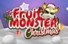 fruit monster christmas slot logo