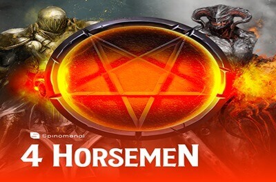 4 horsemen slot logo