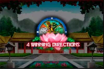 4 winning directions slot logo