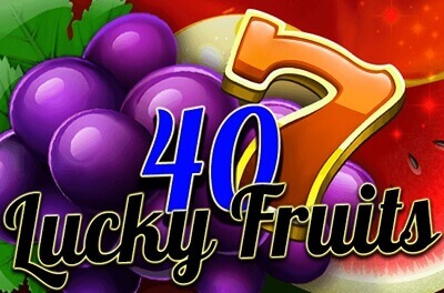 40 lucky fruits slot logo